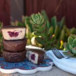 Coconut cups with Raspberry Jam within a chocolate outer shell
