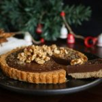 Chocolate ginger walnut tart – perfect for christmas