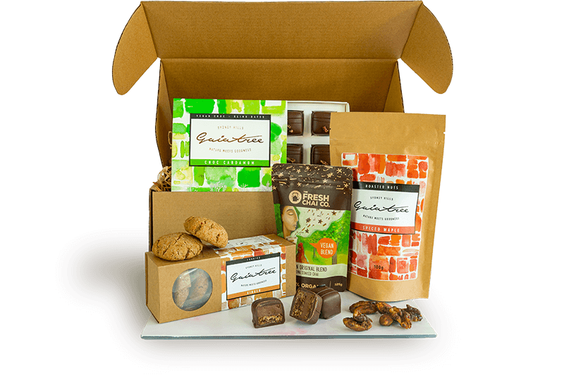 Gaia Tree Chai and Nibbles Gift Hamper
