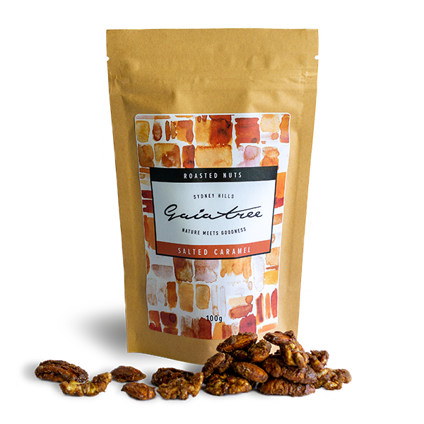 Gaia Tree Salted Caramel roasted nuts