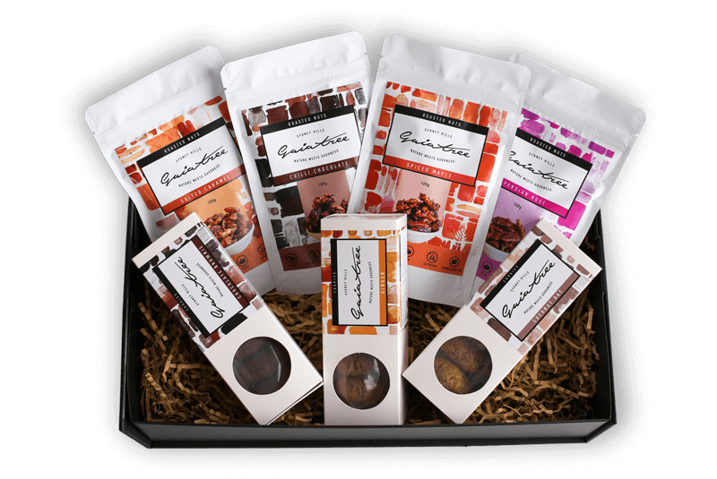 Gaia Tree Cookies and Nuts Multi-packs Hamper