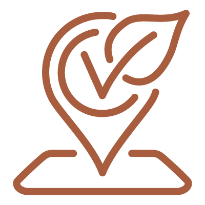 Illustrated icon for locally made and owned